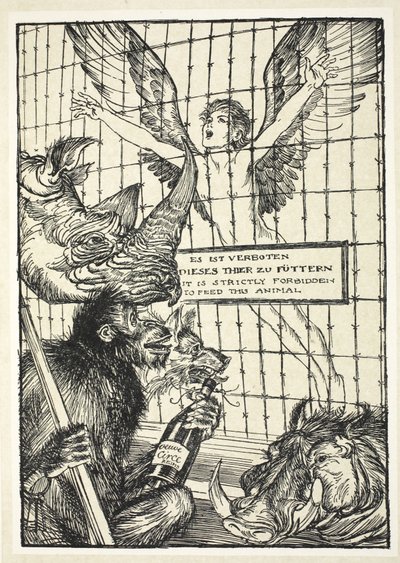 The Prisoner of War, illustration from The Kaiser